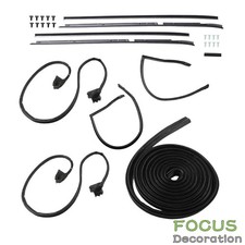 Weatherstripping Seal Kit Rubber For 81-88 Buick Regal Cutlass Supreme 568979