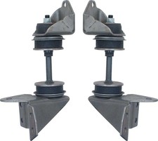 1955-59 Chevy Truck Front Motor Mount Set With Bushings With V8 Engine 1955-59 Chevy Truck Front Motor Mount Set With Bushings With V8 Engine