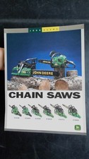 John Deere Chain Saws Brochure CS36 CS40 CS56 CS62 CS71 CS81 Vintage