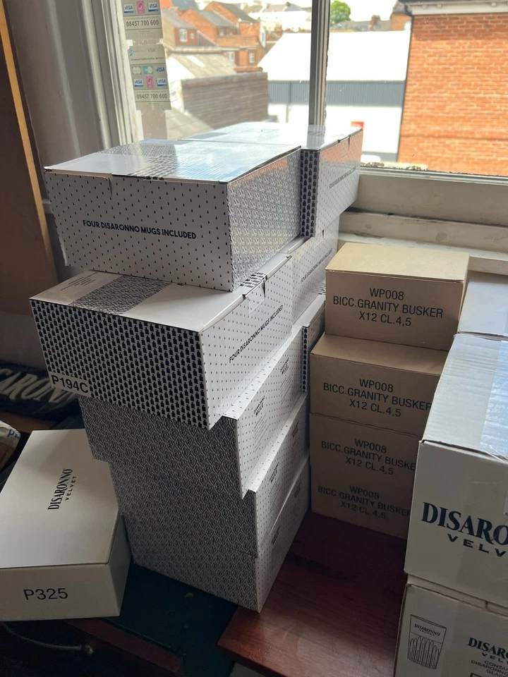 Set Of 4 Boxed Disaronno Amaretto Branded Black Metal Mule Mugs Cups - Image 3 of 4