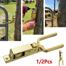 Heavy Duty Instant Self-Locking One-Hand Gate Latch for Farm/Ranch/Fence Gates
