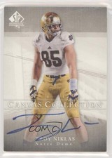2014 SP Authentic Canvas Collection Auto Troy Niklas #C-37 Auto 1x9
