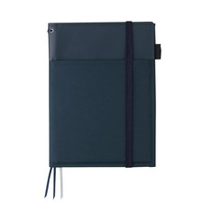 KOKUYO Systemic Synthetic Leather Cover Notebook, with One A5, B 6mm Ruled, 2...