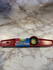Hilka Scaffold Spirit Level Scaffolders Levelling Magnetic Magnified Vials 250mm
