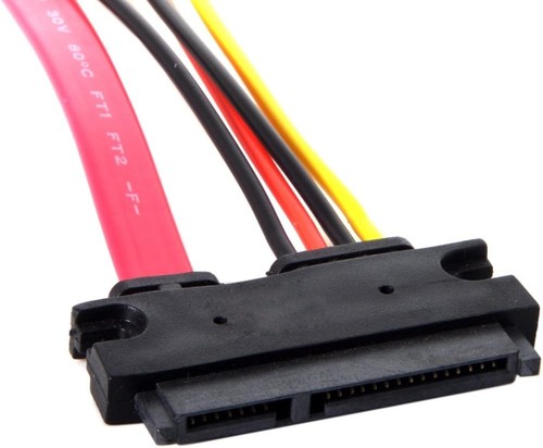 Cablecc SATA 3.0 7+15 22 Pin Male to Female 22Pin - Picture 6 of 7