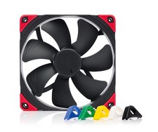 Image of Noctua NF-A14 PWM chromax.black.swap, Premium Quiet Fan, 4-Pin (140mm, Black)