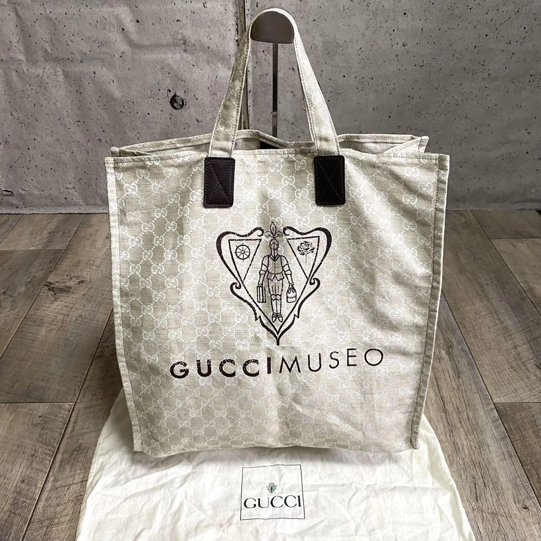 Sac à main fourre tout toile Gucci Museo m2_0406
