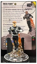 ST 044 Nick Fury - Super Rare - Marvel Heroclix - Strange Tales