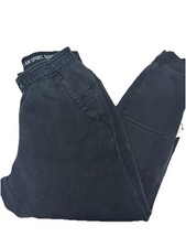 ADIDAS Women's Black Jogger Cotton Tapered Pants - Size S