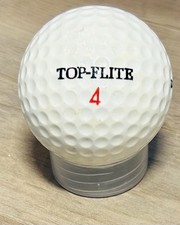 Vintage Spalding Top-Flite Golf Ball 4 Mint To Near Mint Condition No Wear 04 