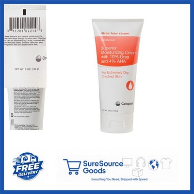 Atrac-Tain Cream 5 oz Tube Hypoallergenic Moisturizer for Dryness Relief