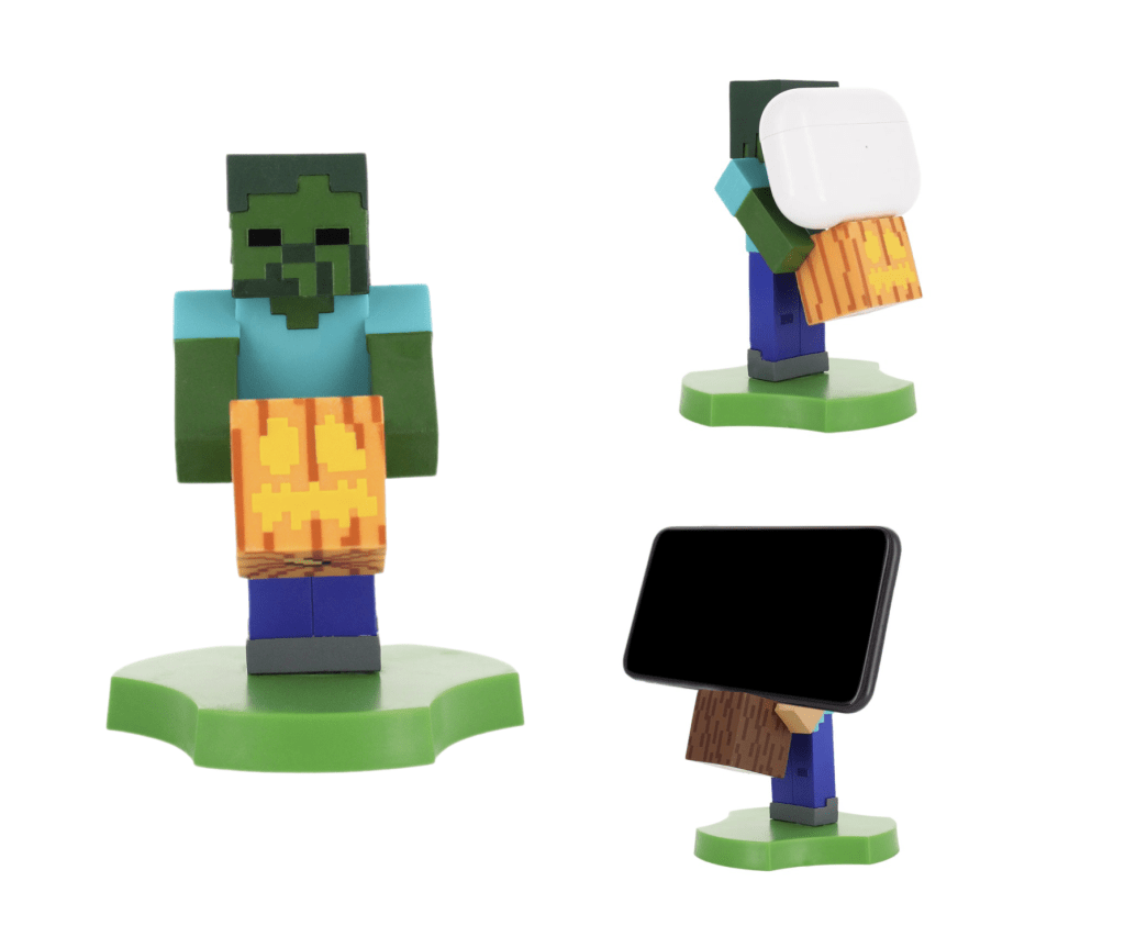 GENERIQUE - Minecraft - Support Manette et Téléphone Cable Guys - Zombie - Image 2