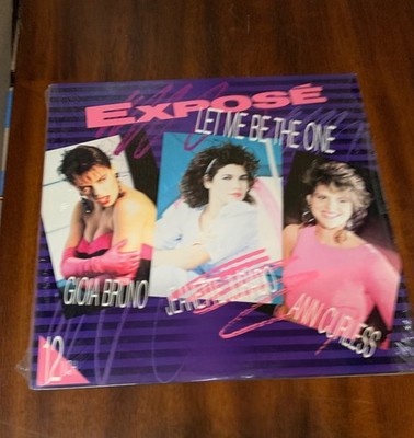 EXPOSE - LET ME BE THE ONE  VINYL RECORD