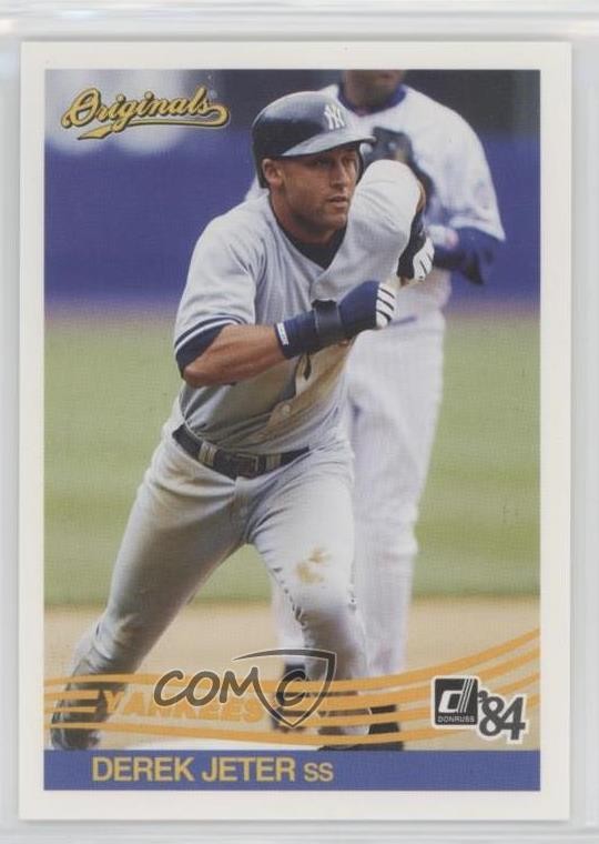 2002 Donruss Originals Sample Silver Derek Jeter #145 HOF gc7