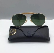 RAY-BAN RB3030 GREEN LENS OUTDOORSMAN SUNGLASSES