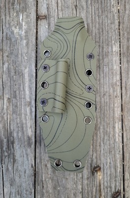 Kydexscheide für Fallkniven S1 Survival. Bushcraft - Wildcamp. Nur Scheide.