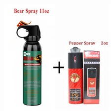 Feloiy Bear Spray 11oz with 1 Pack Free peper spray 1/2oz