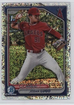 2024 Bowman Chrome Prospects Speckle Refractor 65/299 Joswa Lugo #BCP-237 0w47