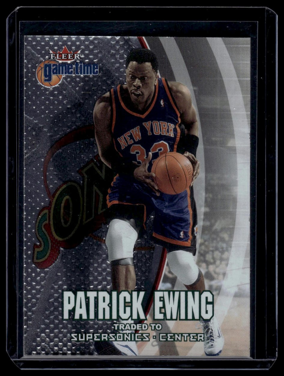 2000-01 Fleer Game Time #14 Patrick Ewing