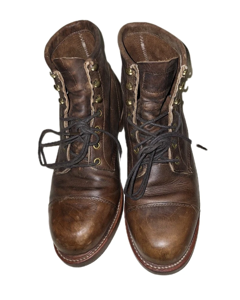 L L Bean Boots USA Chippewa Shop Bilthif sole 9E Brown - Image 2 of 4