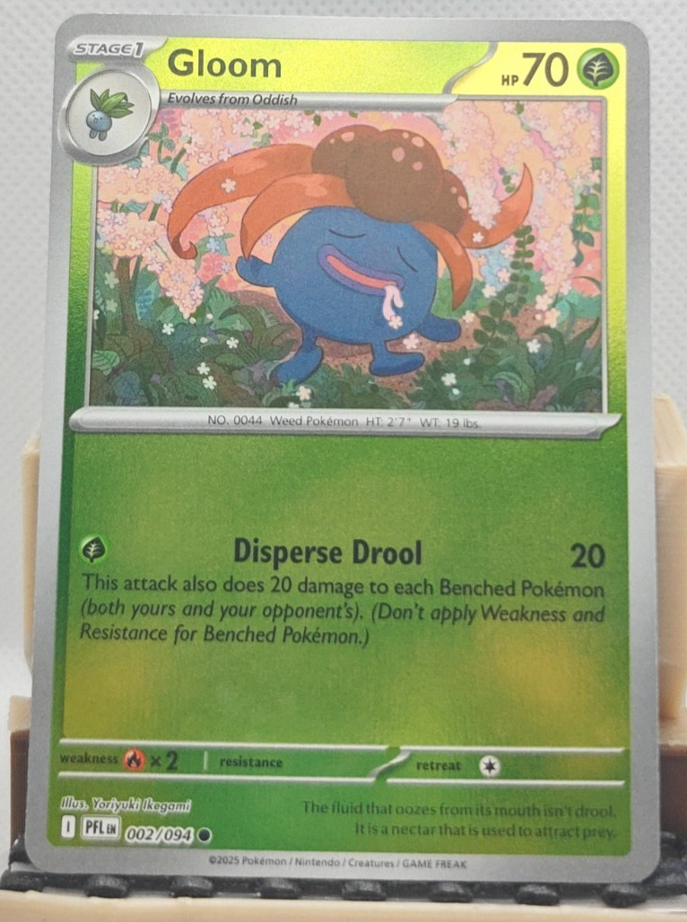 Gloom [PFL 002/094] (Rev. Holo) EN -ME02: Phantasmal Flames- Near Mint