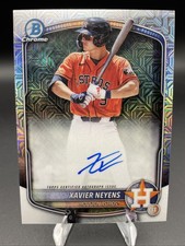 2025 Bowman Draft Mega Box Mojo Chrome 1st Auto Xavier Neyens #BMA-XN Astros