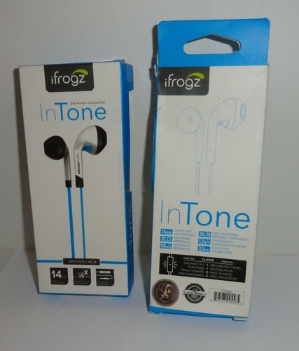Lot of 2 iFrogz InTone In-Ear 