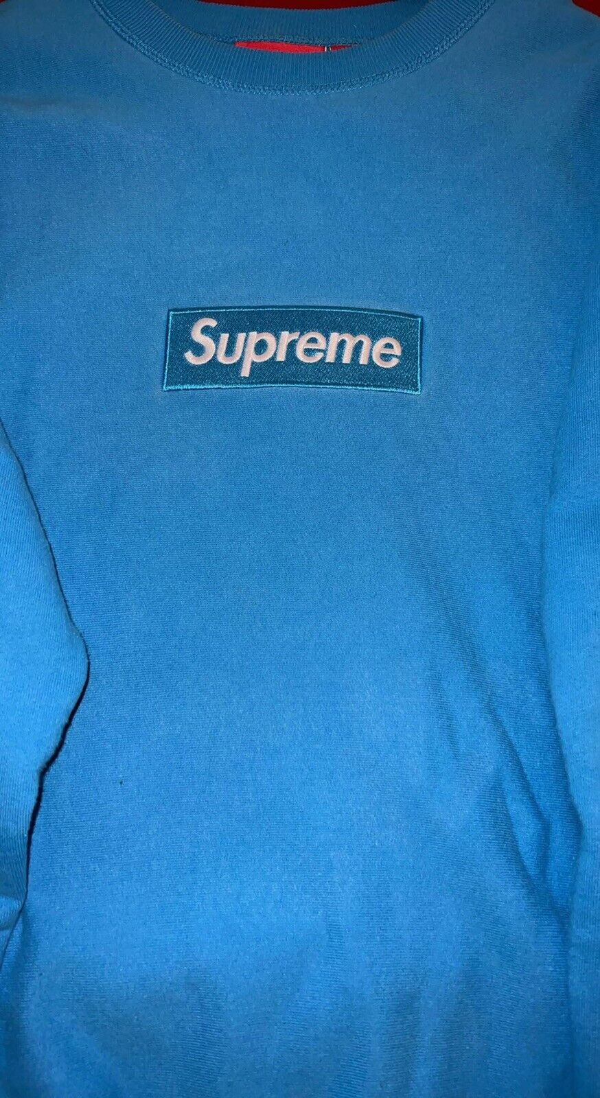 Supreme box logo crewneck