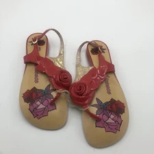 Womens Sandals Poetic License London Red Rose Sandals Summer My Haven 8M New