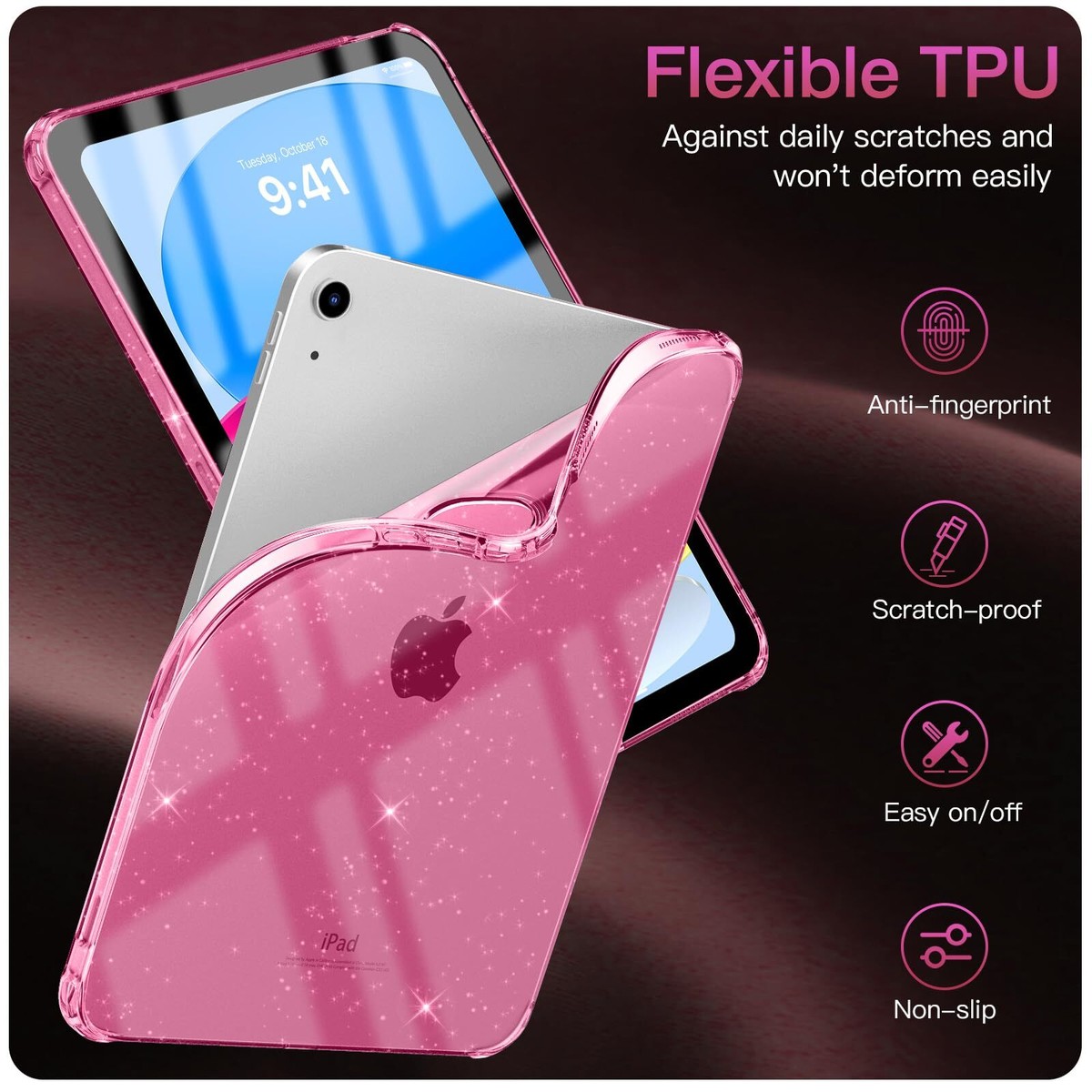 Coque TiMOVO IPad 11 Pouces – 10e Génération 2022 & A16 2025 – Bleu Marine