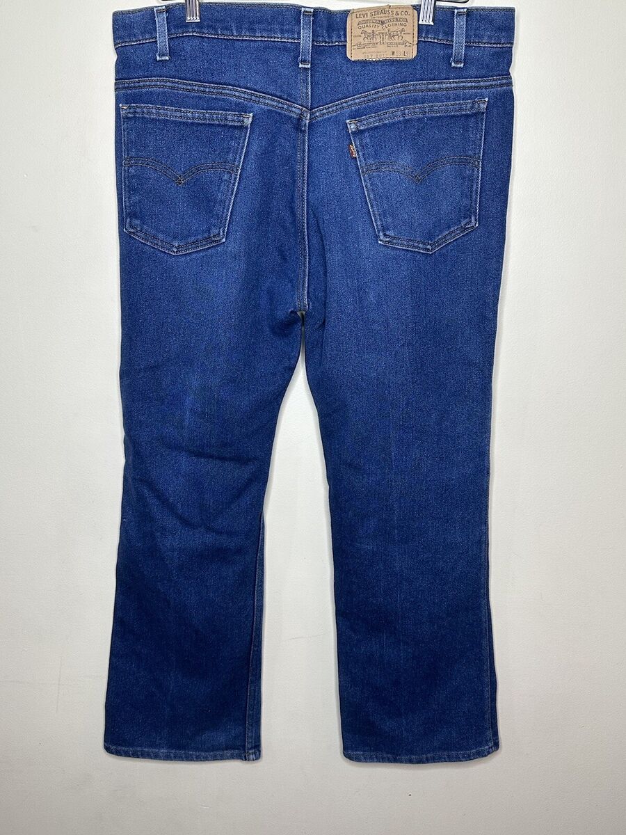 Vintage Levi's 517 Dark Wash Bootcut Rare GUC 70s 80s 37x31 Vintage Levi's 517 Dark Wash Bootcut Rare GUC 70s 80s 37x31