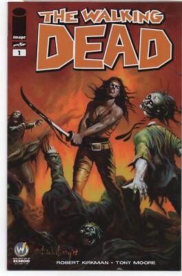 WALKING DEAD #1   WIZARD WORLD   RICHMOND COMIC CON EXCLUSIVE   COLOR VAR