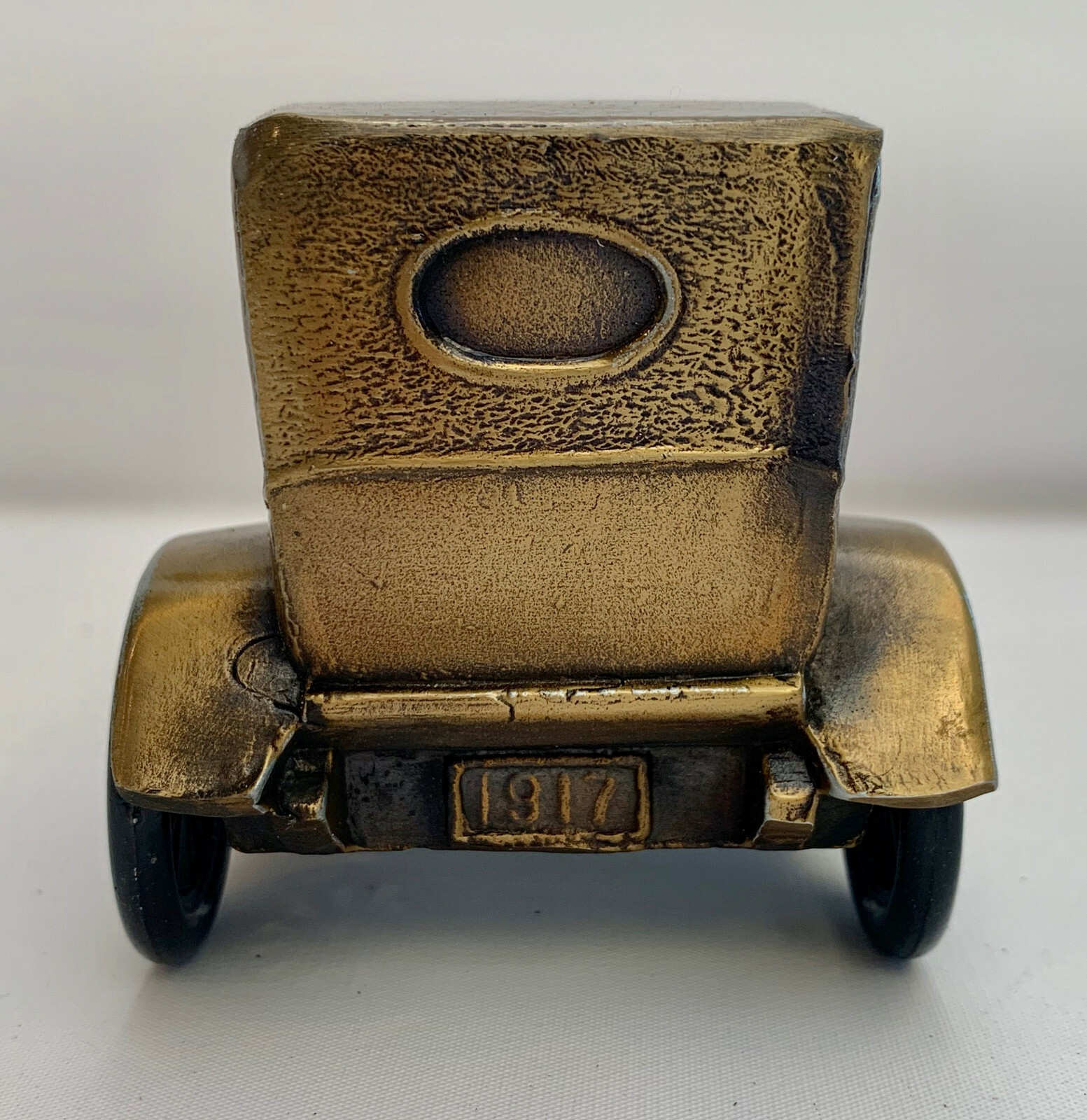 ANTIQUE AUTO COIN BANK PIGGY BANK BANTHRICO 1917 PIERCE ARROW VINTAGE