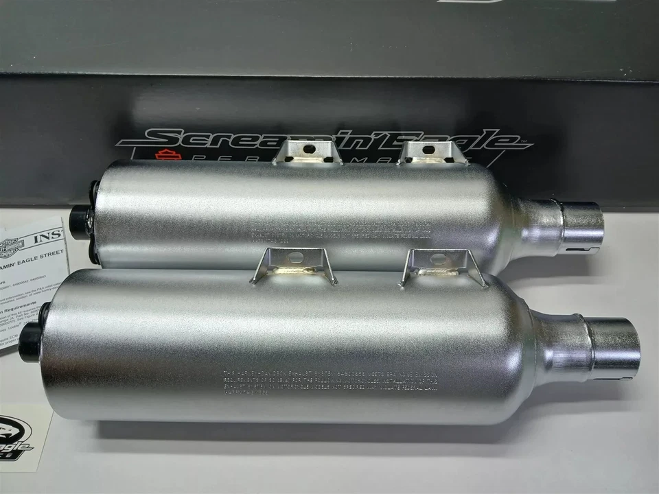 Silenciadores de escape Harley-Davidson Fat Bob 114 107 FXSB/FXSBS Screamin Eagle 18-23 Foto 4 de 4