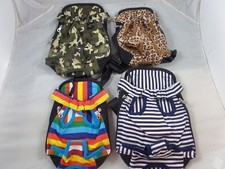 Pet Dog Cat Carrier Front Pack or Back Pack S-XL Canvas Camoflage, Stripe, Rainb