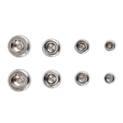 Chrome Pipe Plug Fitting For Intake Manifold &Cylinder 1/8,1/4,3/8,1/2 NPT 6352G