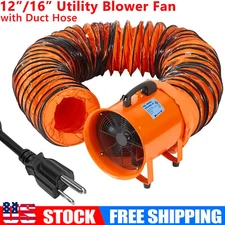 Exhaust Fan Ventilation Paint Booth Utility Blower, Utility Blower Fan, Portable