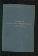 Książka laboratoryjna dla przemysłu szklarskiego 1919