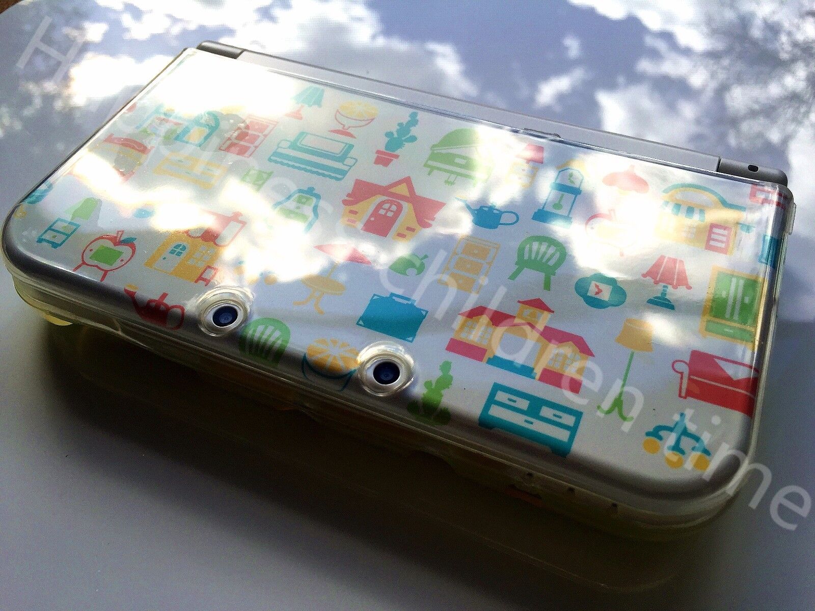 For New 3DS XL/LL Clear Tenacity Case Transparent Skin Cover | eBay