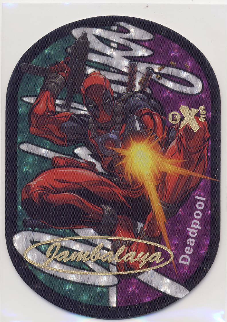 2015 Marvel Fleer Retro Jambalaya 5 Deadpool