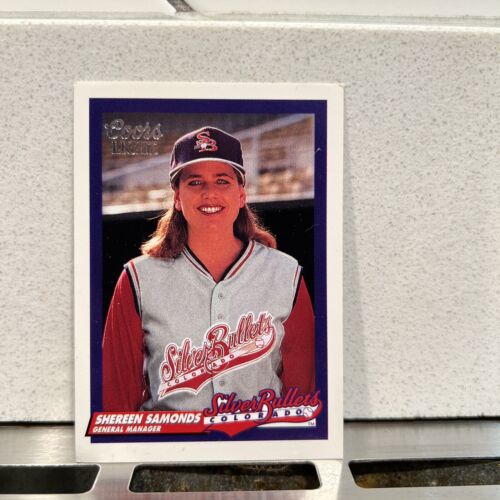 Shereen Samonds 1994 Coors Extra Gold Colorado Silver Bullets Baseball Card - Photo 1 sur 2