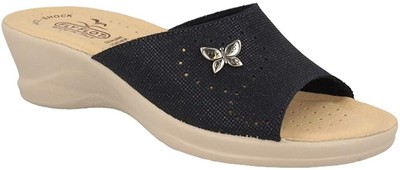 FLY FLOT CIABATTE DONNA MADE IN ITALY ESTIVE SOTTOPIEDE PELLE (96D20OE-BL)  | eBay