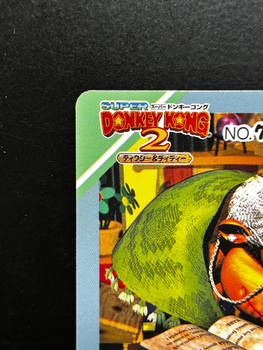 Wrinkly Kong Super Donkey Kong 2 Card Bandai Nintendo Japanese TCG
