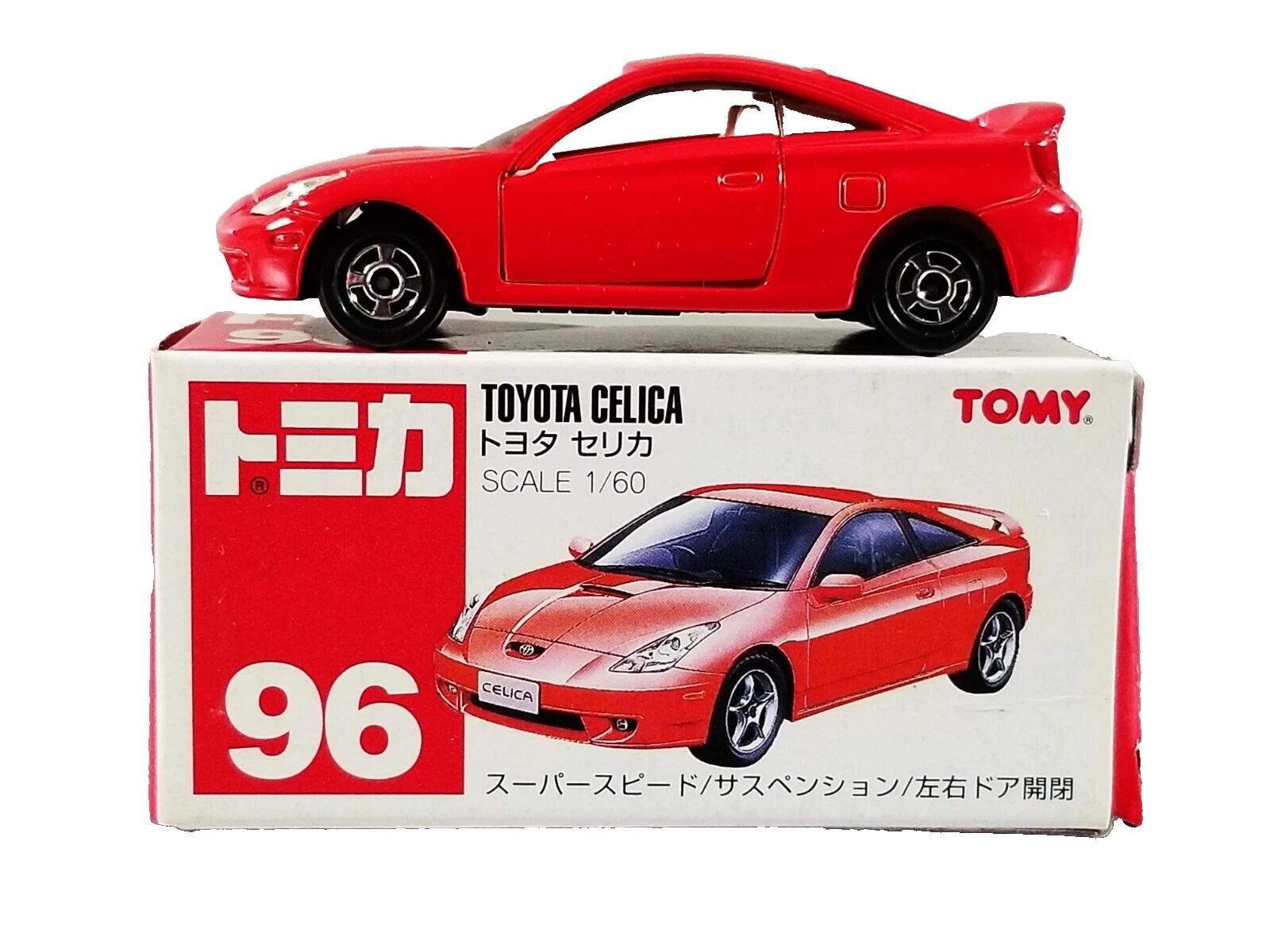 Plástico Tomica Toyota vehículos diecast y de juguete