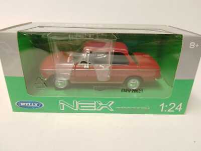 Welly BMW 2002 Ti Modellauto 1/24 Rot 1966 24053RD