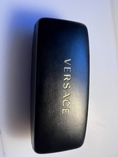 VERSACE Black Eye Glass/Sun Glass Hard Case Preowned
