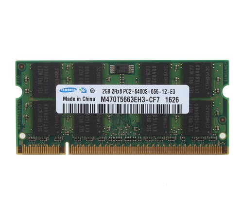 Samsung Kits 10pcs 2GB 2Rx8 PC2-6400 DDR2 800Mhz CL6 SODIMM Laptop Memory RAM #D - Picture 3 of 12
