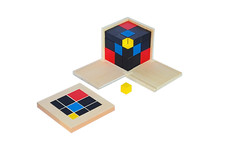 Trinomial Cube - IFIT MONTESSORI MATH MATERIALS