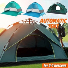 Pop Up Beach Tent Sun Shade Shelter Anti-UV Outdoor Camping Portable Blue Canopy