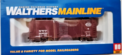 Vagón de tren Walthers Mainline New York Central 910-1662 escala HO 40' AAR 1944 | Zustand: New
